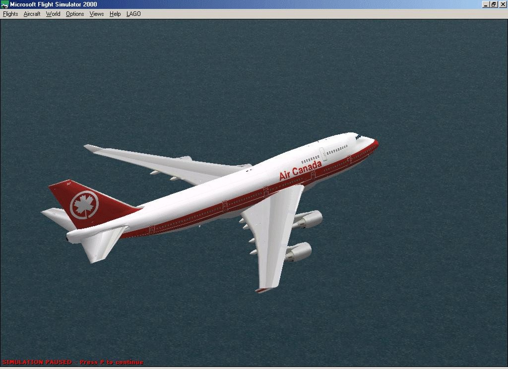 Fs2002 Air Canada Boeing 747-400 — 1