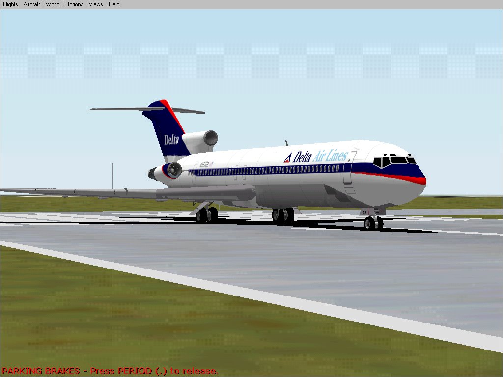Fs2002 Delta Boeing 727-200 Adv — 1