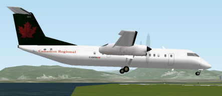 Fs2002 Canadian Regional Dehavilland Dash-8-301 — 1