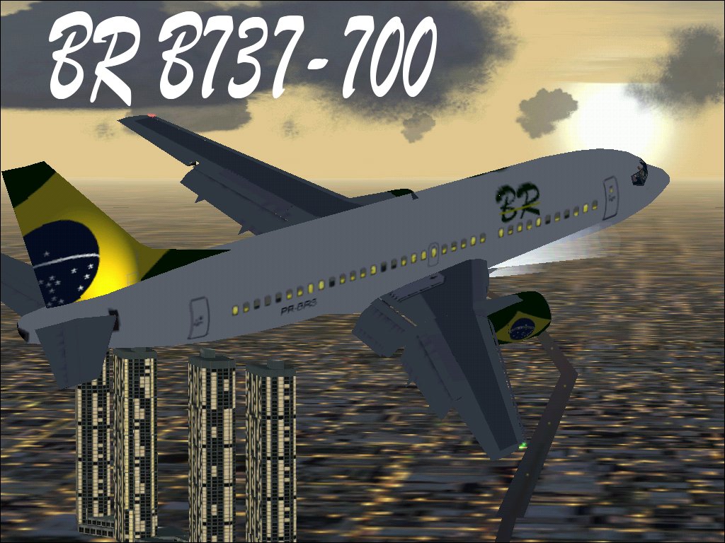 Fs2002 Br Virtual Airline Boeing 737-700 — 1