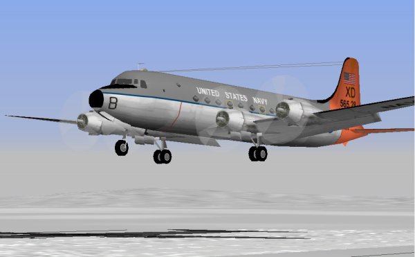 Flightsim Fs2004/Fs98/Fs2002 Douglas R5D-2 Of Vxe-6, Operation Deep Freeze — 1