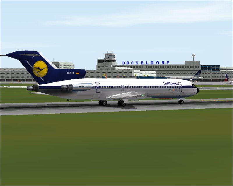 Fs2002 Lufthansa Boeing 727-230 — 1