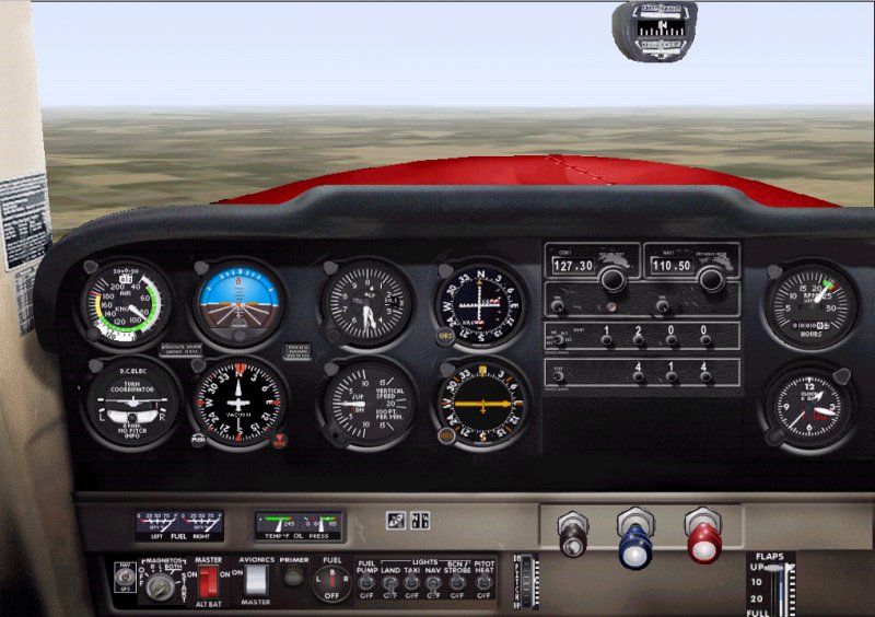 Fs2002 Club Aéreo De Los Andes - Chile Cessna C152 — 1
