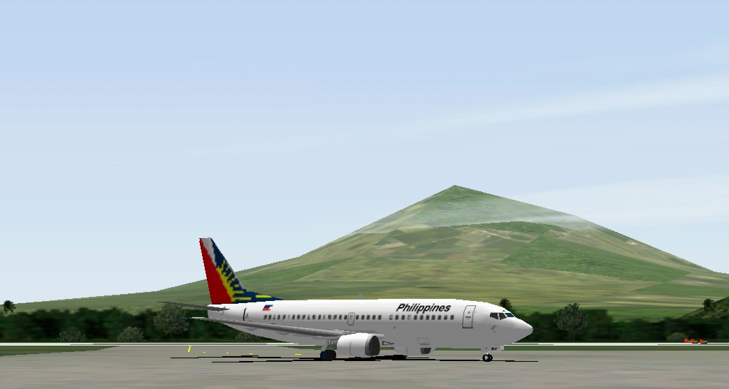 Fs2002 Scenery - Legaspi Airport, Phillipines V1.0 — 1