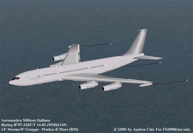 Fs2002 Aeronautica Militare Italiana B707-320T/T 14-02 (Mm62149) — 1