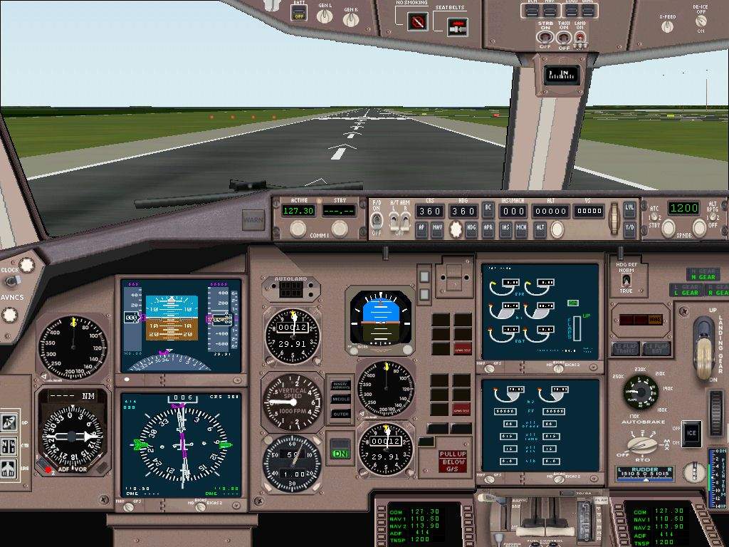 Fs2002 Panel - Boeing 767-300 — 1