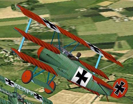 Fs2002 Fokker Dr1 127/17 Red Baron — 1