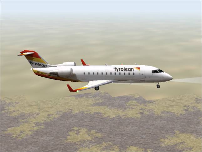 Canadairjet Tyrolean Airways This Plane Was Designed With Fsds For Fs2000 — 1