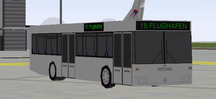 Macro For Airport 2.Xx And Fs Scenery Creator Mercedes Benz Mb0405 City Bus (For Fs2000 On — 1
