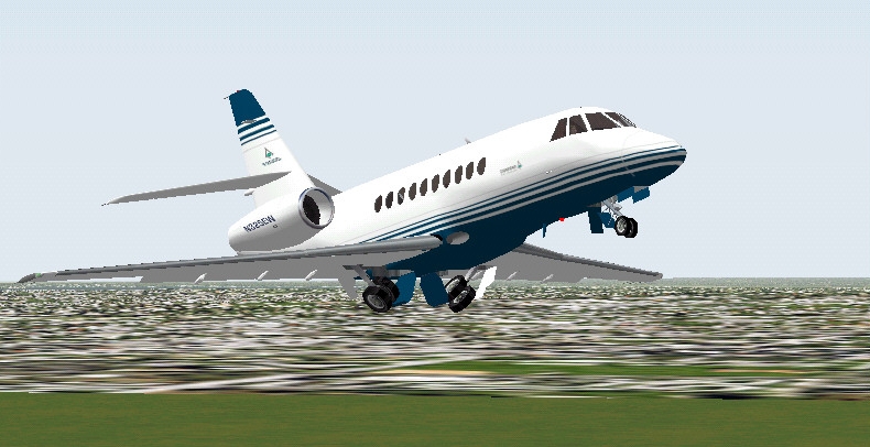 Fs2002 Dassault Falcon 2000Ex