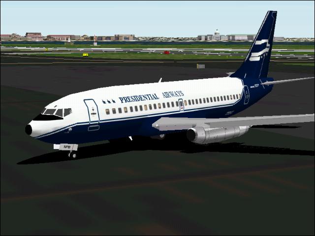 Fs98/Fs2000Boeing B737-200 Presidential Airways Will Work In Fs2000 Also — 1