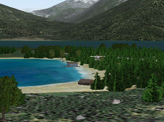 Fs2002 Scenery - Bcriver/James Inlet, British Columbia, Canada (Fictitious)