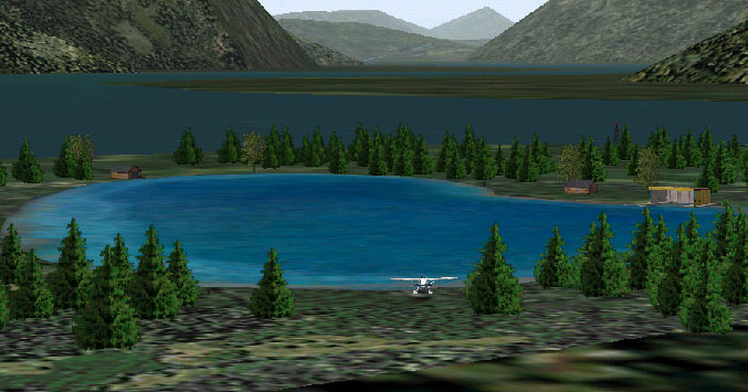 Fs2002 Scenery - Bcriver/James Inlet, British Columbia, Canada (Fictitious)