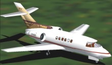 Fs2002 "Cabora Bassa" Inter Regional Liners Of Mozambique Hawker 800 Xp