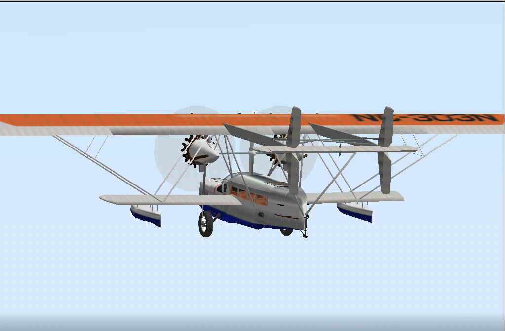 Fs2002 Sikorsky S-38 Biplane Amphibian