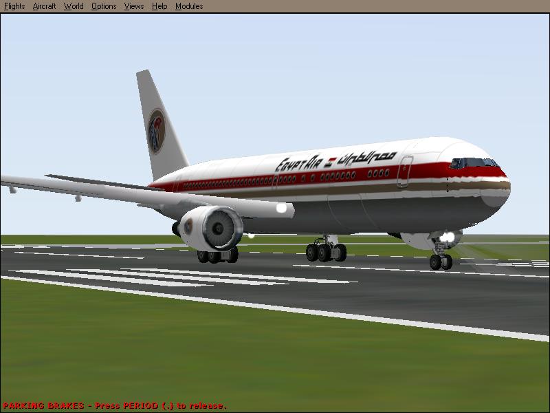 Fs2002 Egypt Air Boeing 767-266 — 1