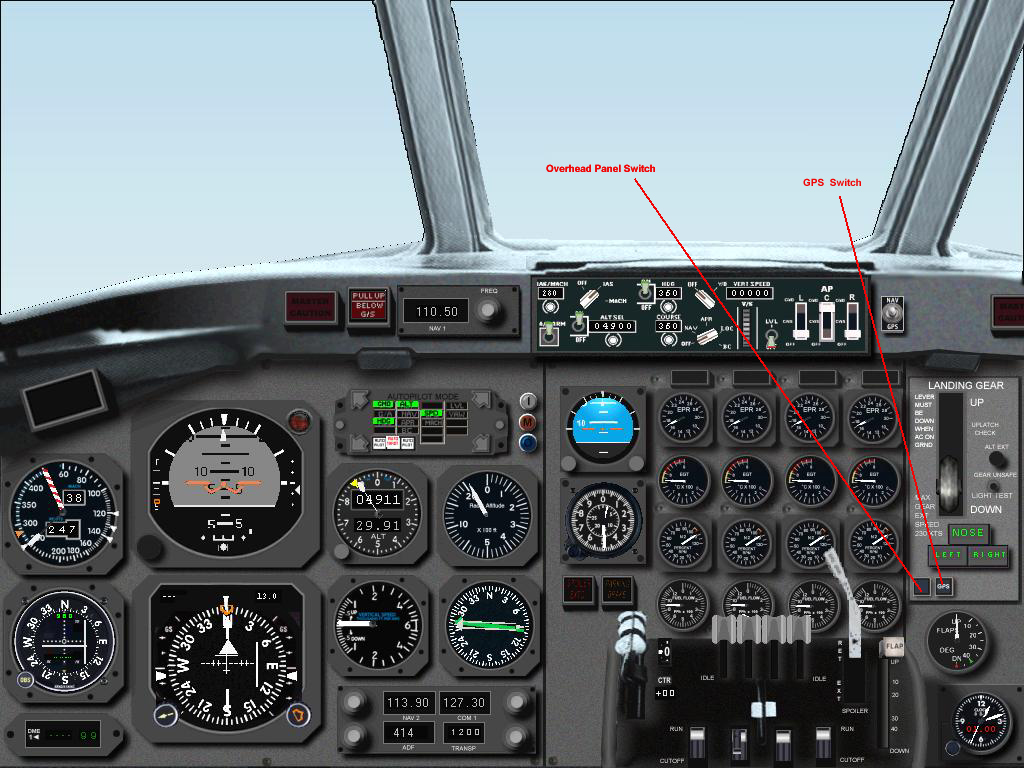 Fs2002 Panel - Douglas Dc-8 — 1