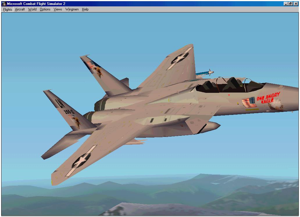 Fs2002/Flightsim Fs2004/Fs98/Cfs Israel Defense Force-Air Force Mcdonnell Douglas F-15B Ea — 1