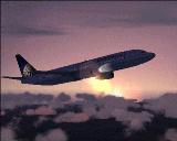 Fs2004 Default B737-400 Continental Airline Livery This Is A Textures Repaint Of Microsoft — 1