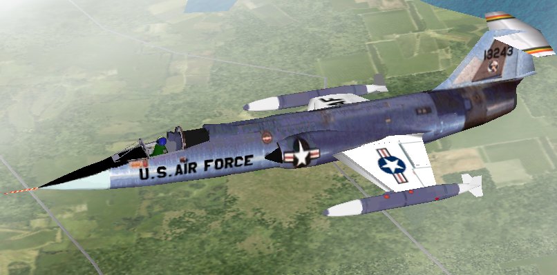 Fs2000 F-104G Starfighter This Is An F-104G Starfighter In The Paintscheme Of U.s./German — 1