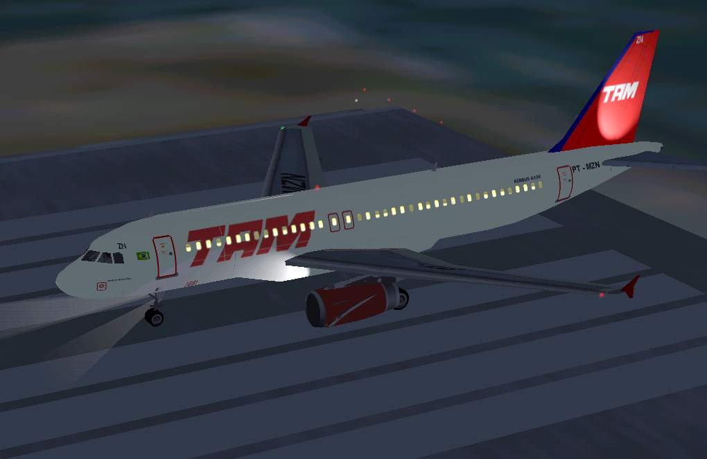 Fs2000 Airbus 319-100 Tam Linhas Aereas (Not Tested With Fs2002 But It Does Not Have There — 1