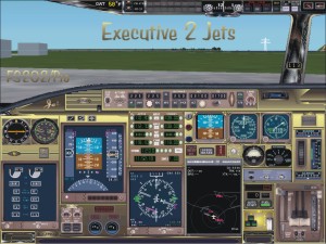Hawker 800Xp Fs2002 Colours Of Private Jet "Cabora Bassa" - Mozambique - Africa Panel E2J — 1