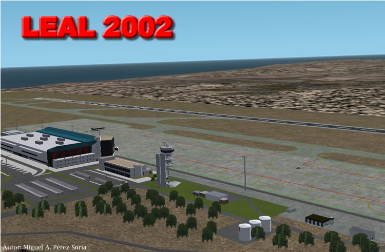Fs2002 Alicantes Airport - El Altet This Scenery Contains The Alicantes Airport And Exclus — 1