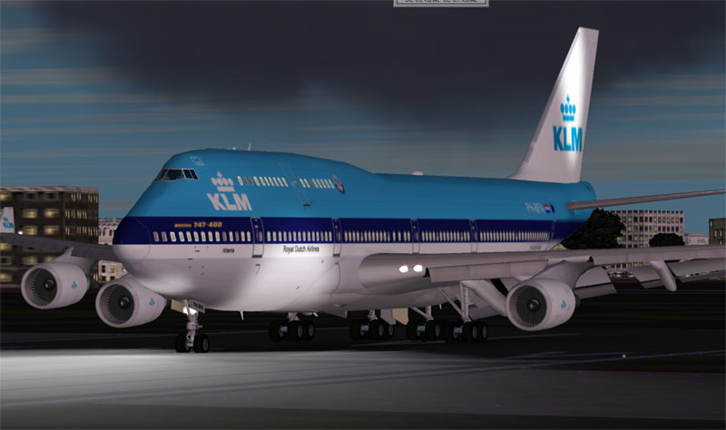 Fs2002 Project Opensky Boeing 747-400 Klm, Includes Ph-Bfa (City Of Atlanta) And Ph-Bfb (C — 1