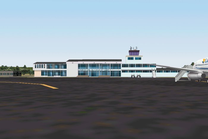Fs2000 Scenery Cañal Bajo Airport(Scjo) Osorno, Chile Very Realistic Scenery Of Cañal Bajo — 1