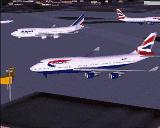 Fs2004 B747-400 Ai Replacement Pack Replacement For The Default B747S Landmark, Soar, Paci