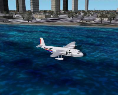 Fs2002 Short S 23 Flying Boat Model By Jam Aircraft With Interior And Panel — 1