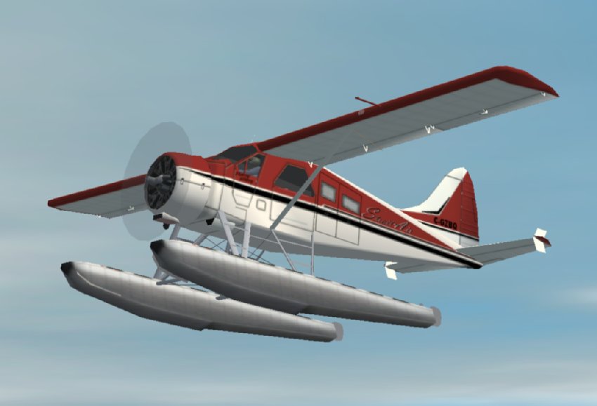 Fs2002 Aircraft Strait Air Beaver The Strait Air Beaver Lives Up In The Cold Country Of Ca — 1