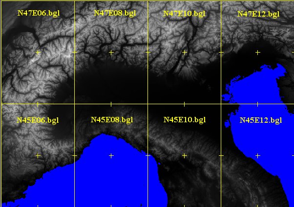Fs2002 Italy North Terrain Mesh Scenery 30Arc/Second Data To 3,75 — 1