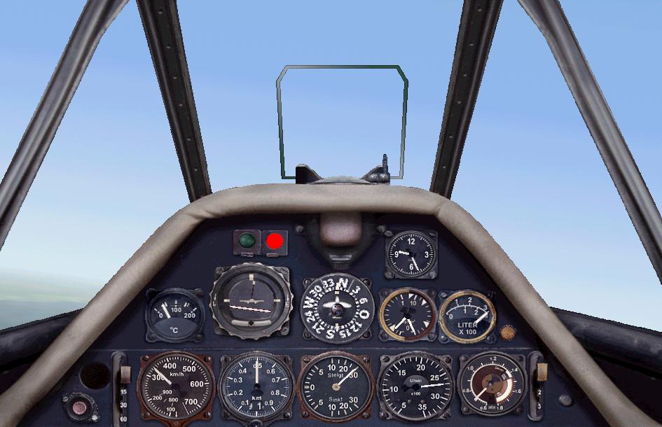 Fs2002 - Cfs Fw190 A-7 In Gray Camouflage This Is Repainted Textures Of The Msfs Default C — 1