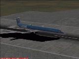 Fs2002 Embraer Erj-145 Livery Of Klm Exel Airlines Using 32Bit With Alpha Texturing Method