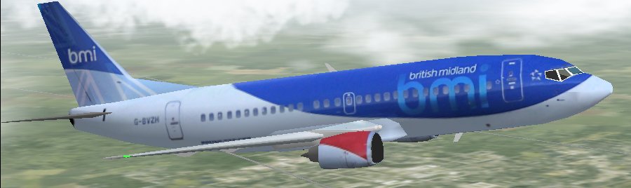 Fs2002 British Midland B737-500 This Is A B737-500 In The Paintscheme Of British Midland.p — 1