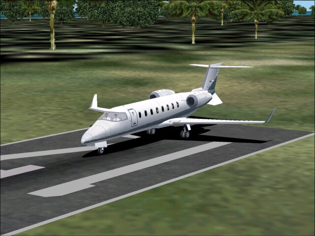 Fs2002 Learjet 45 Aw A Repaint And Modification Of The Msfs Default Lear 45 For Fs2002 — 1