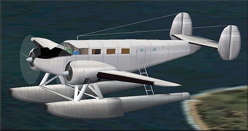 Fs2002 Pro Beechcraft Model 18 Twin Float Plane Beechs Most Successful Airliner, More Than