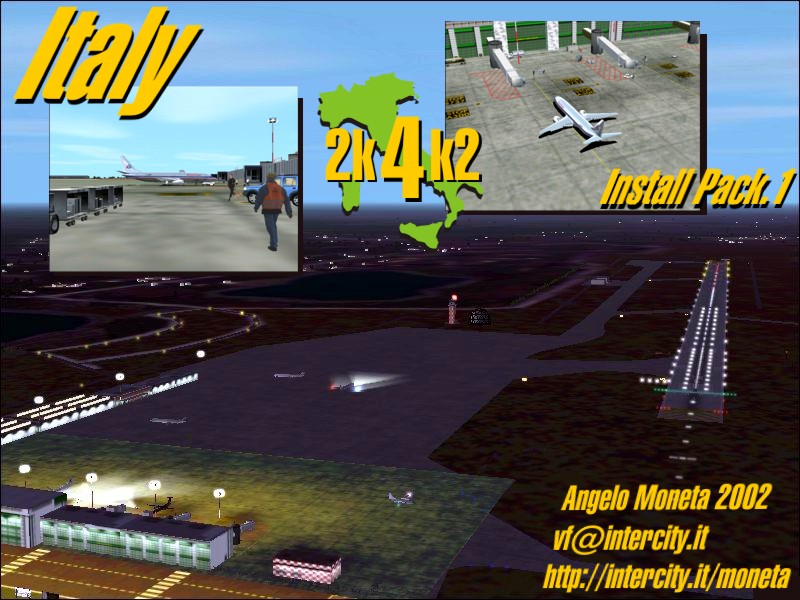 Fs2002 Italy 2000 (Lago) Scenery Files For Use With Flight Simulator 2002 This Is The Firs — 1
