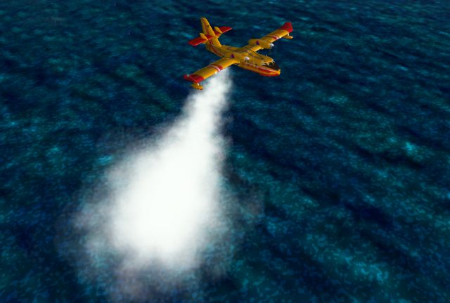 Fs2002 Dropcl415 Special Effects Update To Drop Water With The Canadair Cl-415 Waterbomber — 1