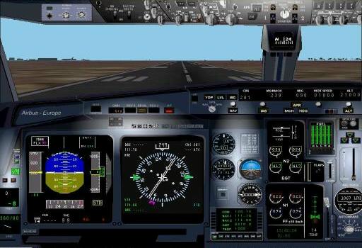 Fs2002 - Airbus A320-A321 And A340 Panels Package Fs2002 - Two Panels For Airbus A320-A321 — 1