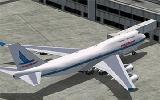 Fs2002 Piedmont Airlines Boeing 747-400 Texture Aircraft By Melvin Rafi, Textures Repaint