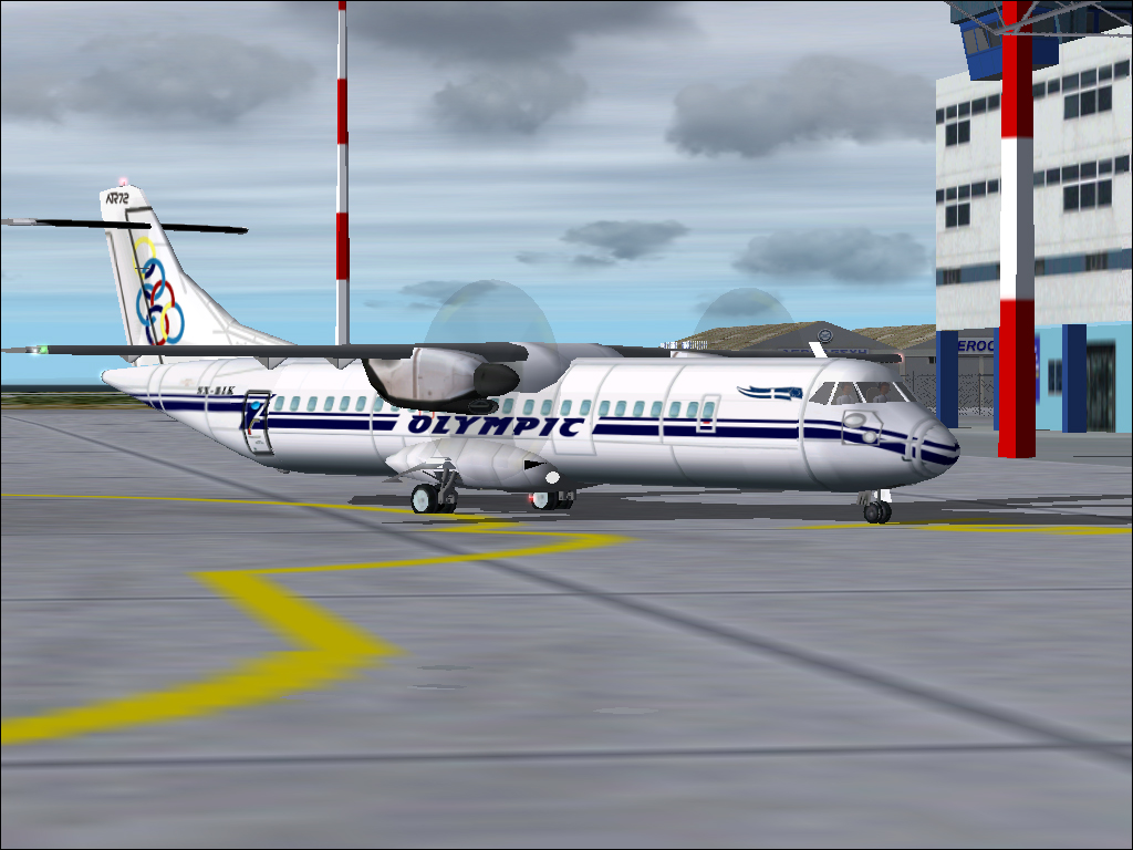 Fs2002 Pro Atr Aircraft And Panel Olympic Airways Liveries Here Is The Most Realistic Pane — 1