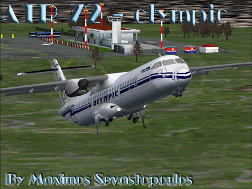 Fs2002 Pro Atr Aircraft And Panel Olympic Airways Liveries Here Is The Most Realistic Pane