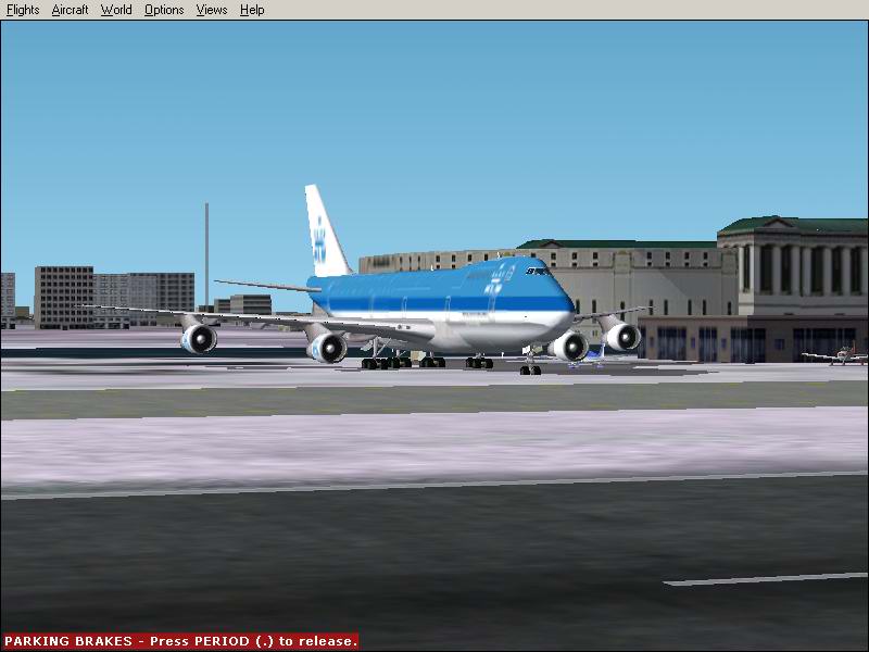 Fs2002Klm Cargo B747-212B Repainted In A Billboard Livery, Circa 1990