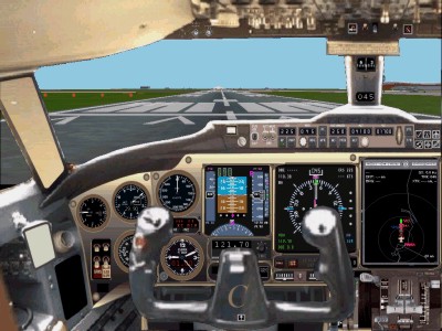 Fs02 And Pro Panel Bombardier Challenger 600 Series Based On Fotorealistic Aircraft Panel — 1