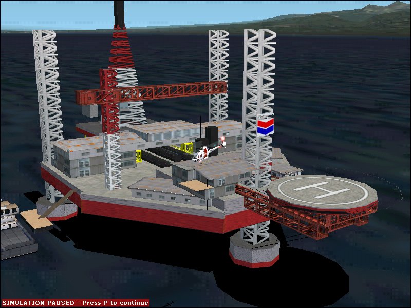 Chevron Kumul Oilrig 2000/2002 In The Gulf Of Papua Off The South Coast Of Papua New Guine — 1