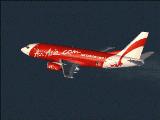 Fs2002 Boeing 737-300 Air Asia (Inverted Colour) 9M-Aag With An Inverted Air Asia Colour S