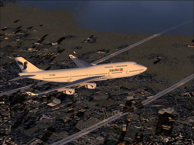 Fs2002 Iran Air Cargo B747-400F For Use With Fs2002 Only! — 1