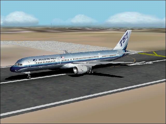 Fs2000/2002 - Eastern Airlines 757-200 - Picture-Realistic Textures Model By Lee Rosario,